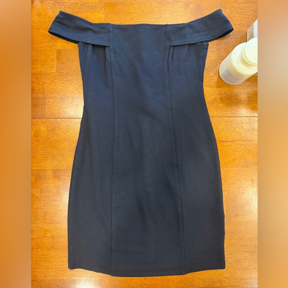 Black Off-Shoulder Dress